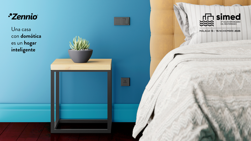 ¿Nos vemos en Málaga? Tecnología domótica y diseño se encuentran en SIMED 2025