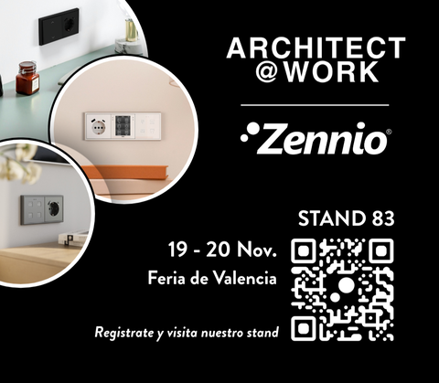 Zennio lleva el diseño tecnológico a Architect@Work Valencia 2025