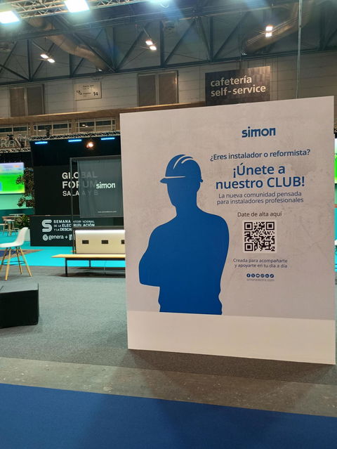 Simon, patrocinador principal de la Semana Internacional de la Electrificación y Descarbonización en MATELEC / GENERA 2025, presenta CLUB by Simon como apuesta estratégica para instaladores