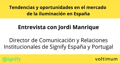 “En 2026 lanzaremos el programa de sostenibilidad Brigther Lives, Better World y un nuevo concepto de circularidad llamado Signify Circle”