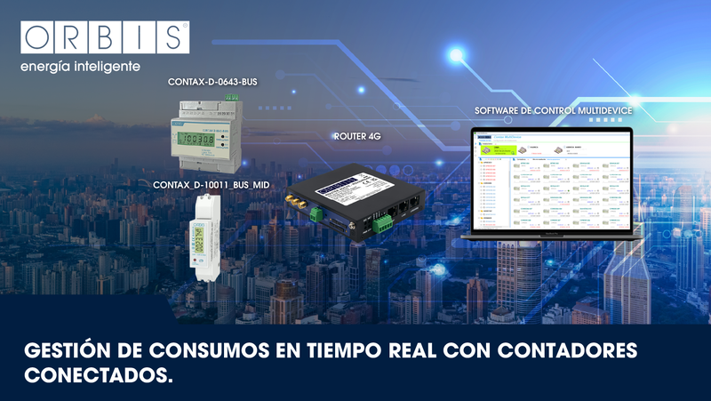 Router 4G de ORBIS: conectividad profesional para una gestión energética avanzada