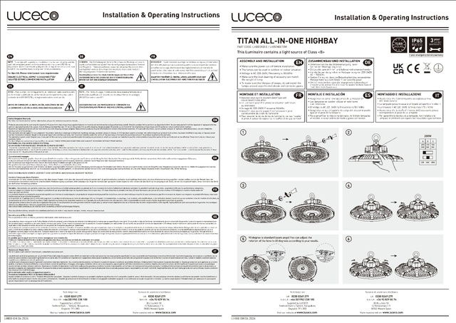 TITAN ALL-IN-ONE – Instalación y Garantía