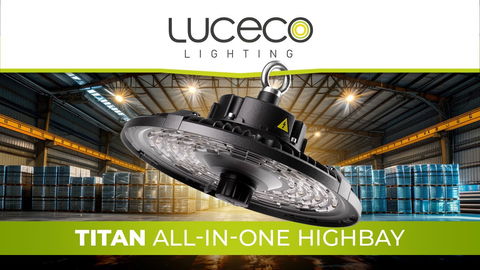 TITAN ALL-IN-ONE HIGHBAY: Versatilidad y Fiabilidad de Luceco Lighting
