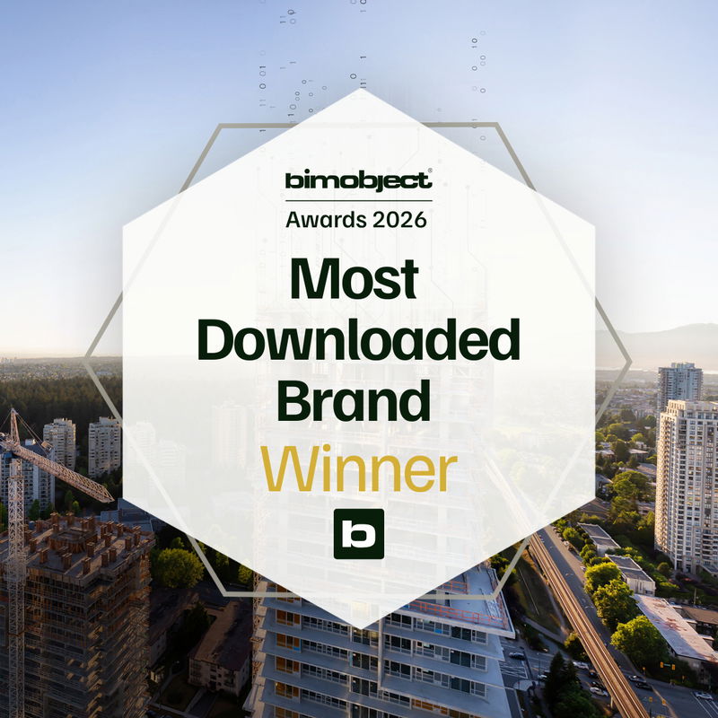 ABB reconocida como la marca más descargada en las categorías de Electrónica y Electricidad en BIMobject