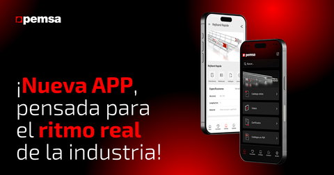 Pemsa lanza una nueva versión de su app con más funciones y un diseño optimizado para el profesional técnico