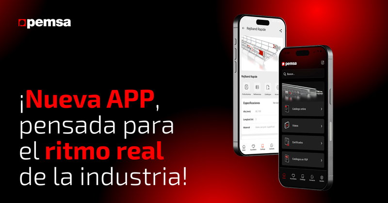 Pemsa lanza una nueva versión de su app con más funciones y un diseño optimizado para el profesional técnico