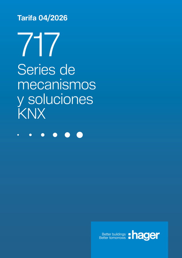 Nueva tarifa 717 de Hager