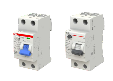 Interruptores diferenciales clase AC de ABB