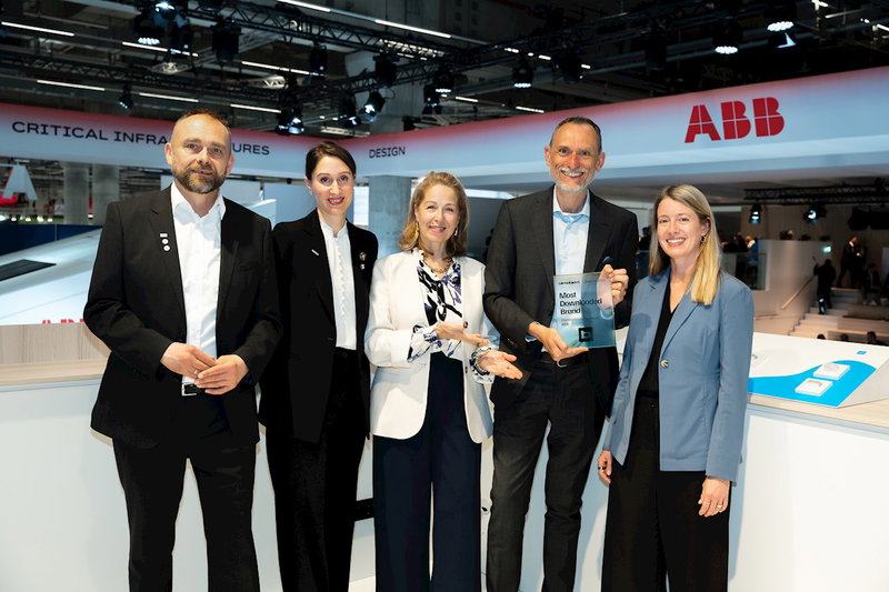 ABB se ha clasificado como la marca más descargada en la categoría Electrónica y Electricidad en los premios BIMobject
