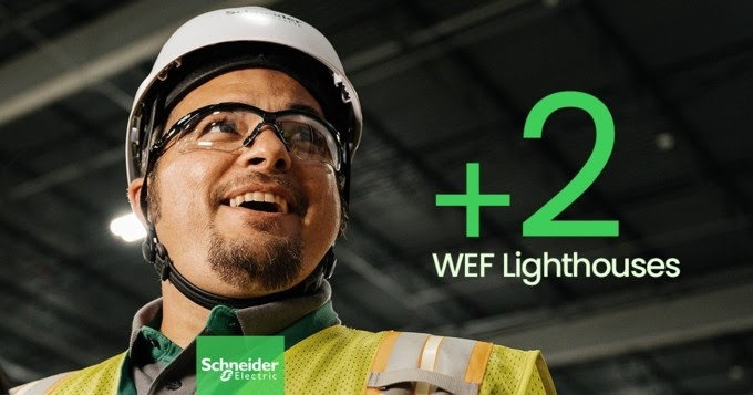 Schneider Electric recibe nuevas designaciones Global Lighthouse del World Economic Forum para sus plantas de El Paso y Pekín