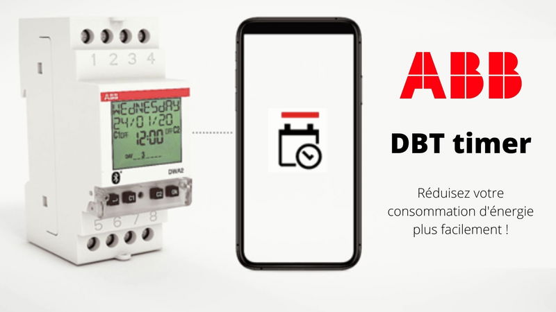 ABB : réduisez votre consommation d'énergie avec l'application DBT timer