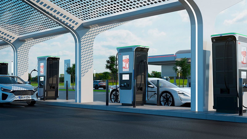 ABB - lance le chargeur de voiture électrique le plus rapide du monde