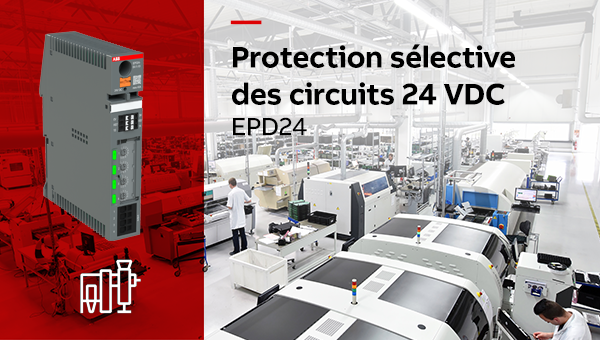 EPD24 - Protection sélective des circuits 24 VDC