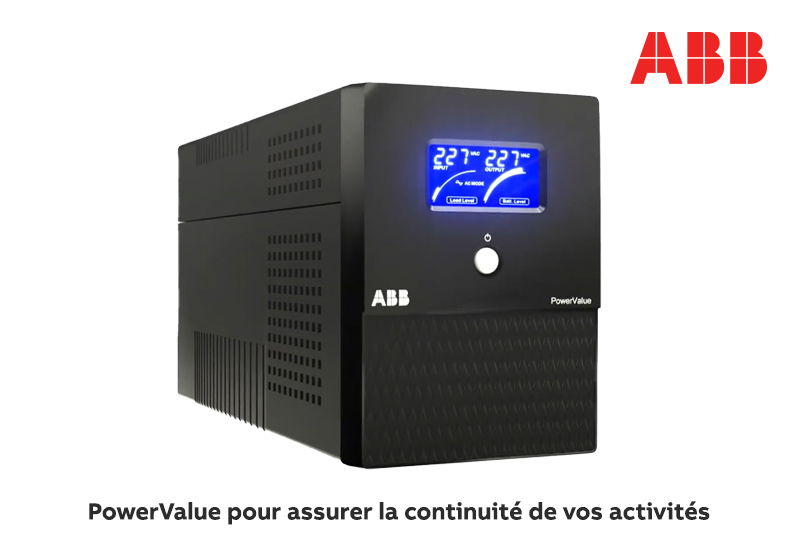 Sécurisez vos équipements critiques avec les onduleurs monophasés ABB PowerValue