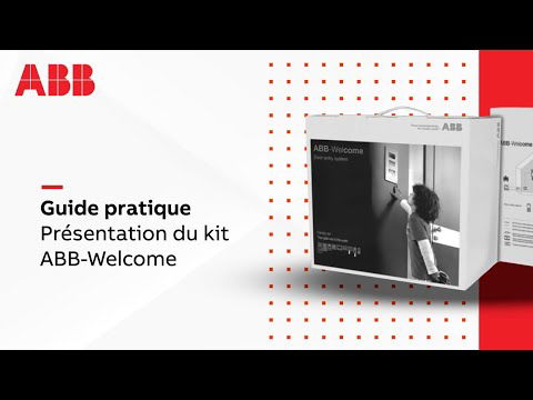 Que contient le kit portier vidéo ABB-Welcome ?