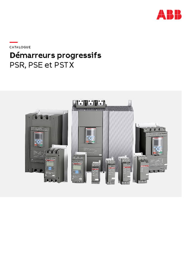 Durée de vie et sécurisation de la fiabilité des moteurs : les démarreurs progressifs PSR, PSE et PSTX d'ABB