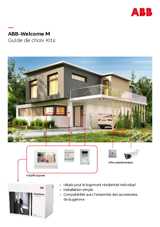ABB-Welcome M - Portier vidéo, le guide de la gamme