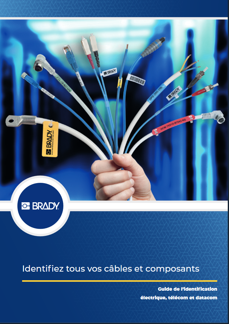 Obtenez le guide de l’identification électrique, télécom et datacom de Brady