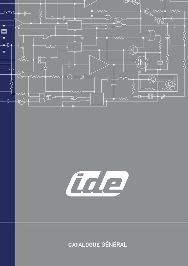 IDE ELECTRIC: CATALOGUE GÉNÉRAL