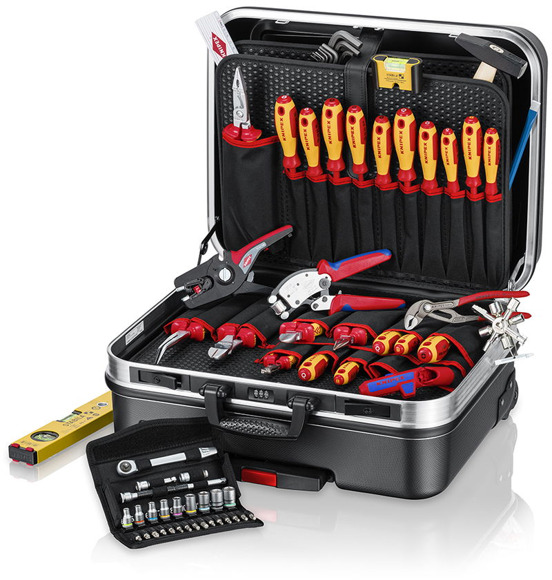 Mallettes à outils Knipex : un nouveau design pour plus de possibilités