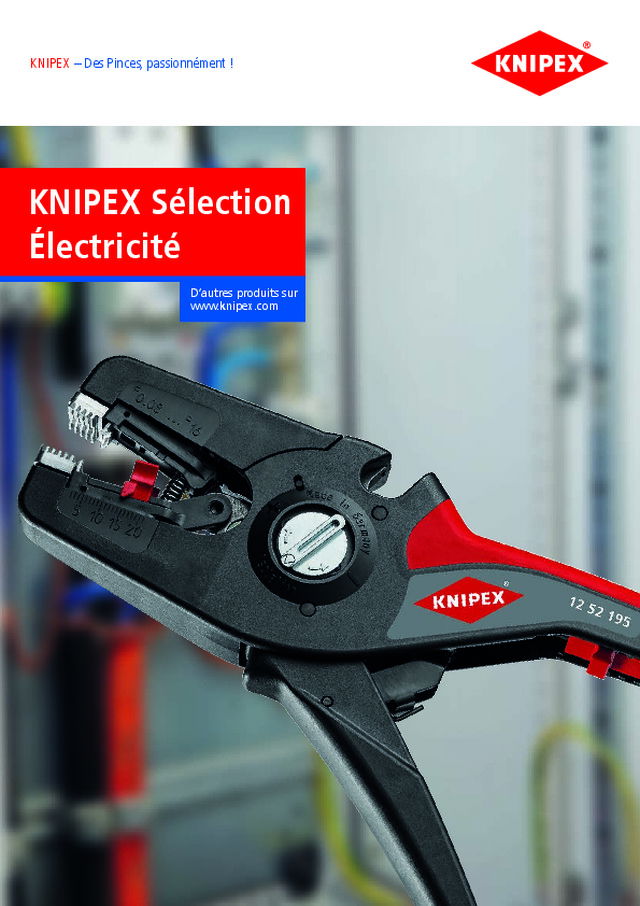 KNIPEX Sélection Électricité