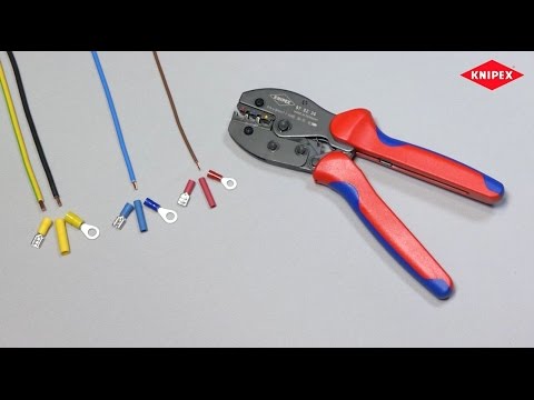 PreciForce® Pince à sertir avec gaines bi-matière brunie 220 mm