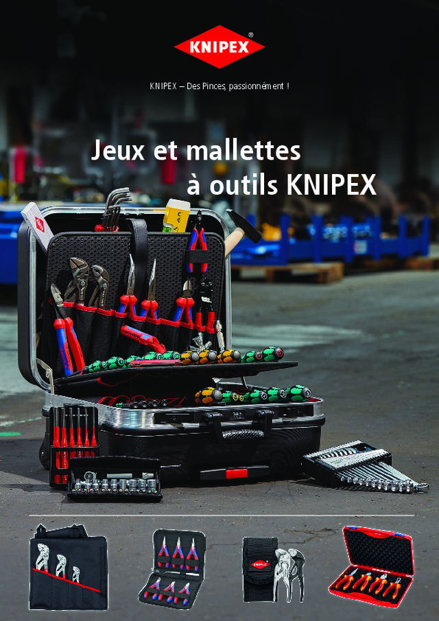 Les jeux et mallettes à outils KNIPEX
