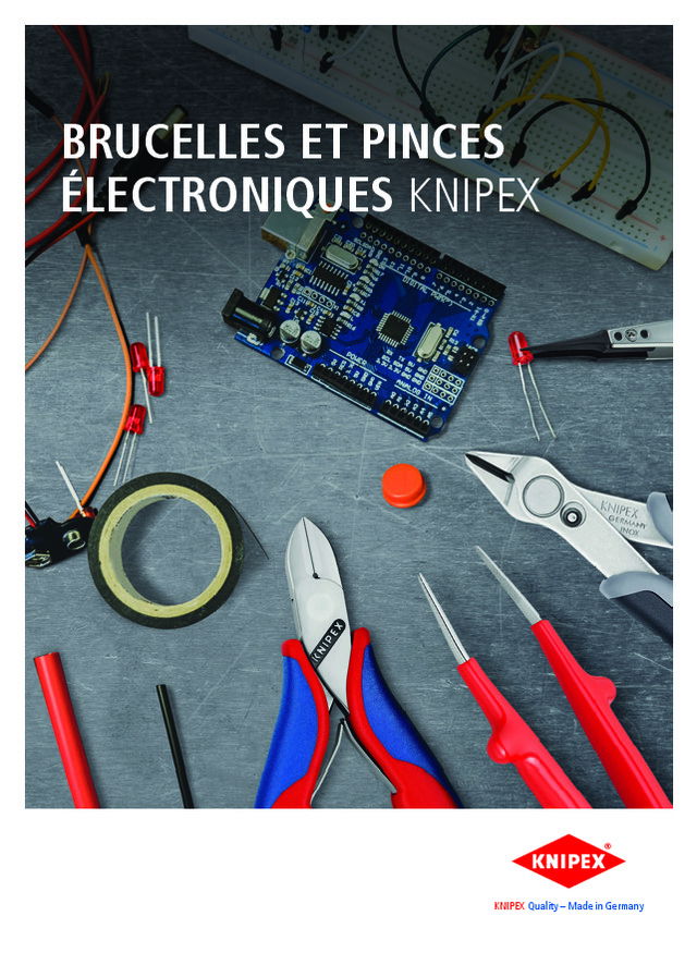 Brucelles et pinces électroniques KNIPEX