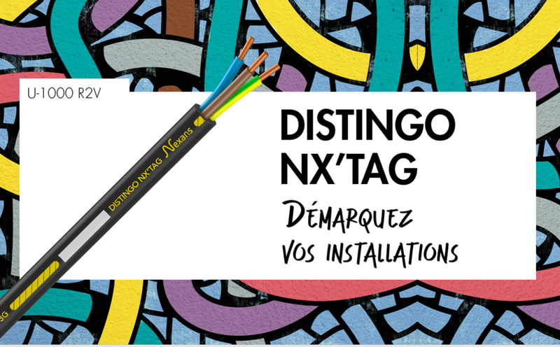 Nexans lance DISTINGO NX’TAG, la solution qui facilite le quotidien des installateurs électriciens