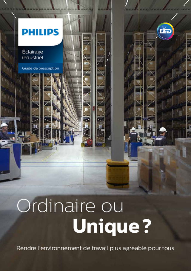 Catalogue Philips éclairage industriel