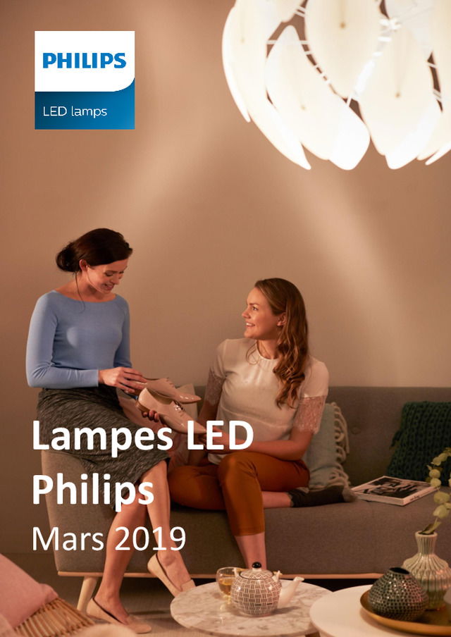 Catalogue Philips Lampes LED Mars 2019