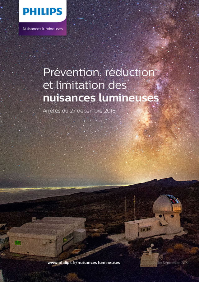 Prévention, réduction et limitation des nuisances lumineuses