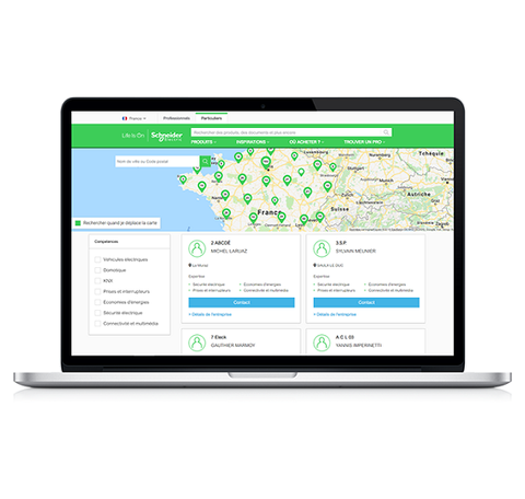 Schneider Electric lance "l'annuaire des électriciens"