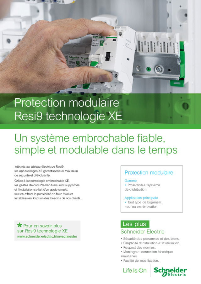 Catalogue Schneider protection modulaire Resi9 - Voltimum FR