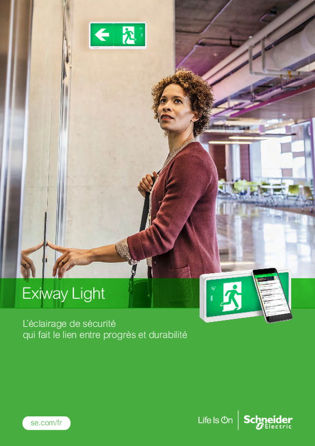 Exiway Light : L’éclairage de sécurité qui fait le lien entre progrès et durabilité