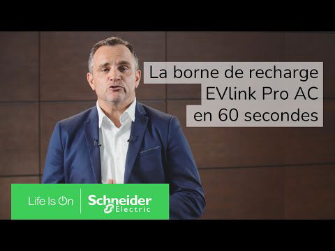 Mobilité électrique : découvrez la nouvelle borne de recharge connectée EVlink Pro AC