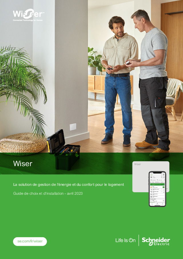 Résidentiel : l'édition 2023 du guide Wiser, solution de gestion de l'énergie et du confort pour le logement, est disponible
