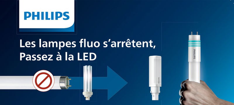 2023 marque la fin des lampes fluocompactes et fluorescentes