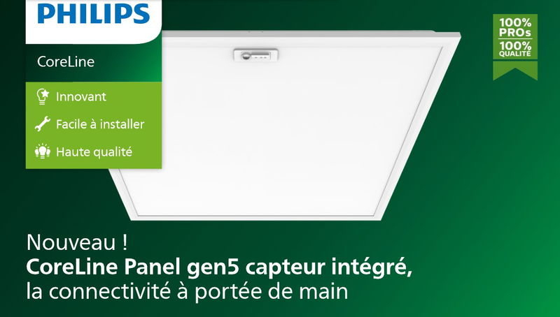 Éclairage connecté : rénovez vos espaces de travail sans câblage supplémentaire grâce à cette solution innovante Philips