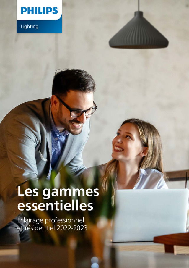 Collection 2022/2023 du catalogue éclairage professionnel et résidentiel : les gammes essentielles