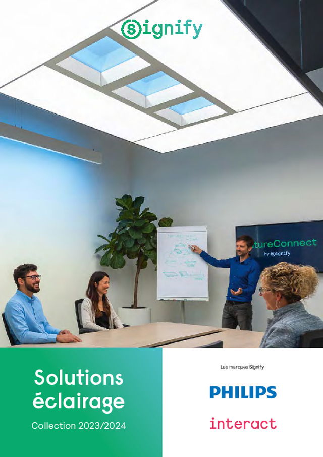 Solutions d'éclairage : une introduction à la collection 2023/2024 de Signify