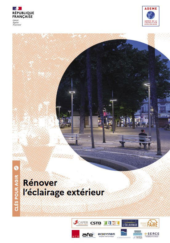 Rénovation de l’éclairage extérieur public : le guide ADEME à destination des bureaux d’étude et des collectivités territoriales