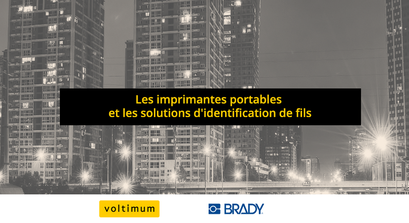 Les imprimantes portables et solutions d'identification de fils