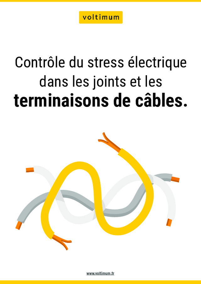 Contrôle du stress électrique dans les joints et les terminaisons de câbles