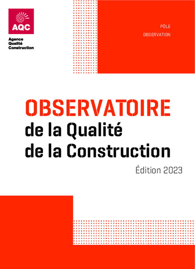 Causes de sinistres récurrents dans les maisons individuelles ou les bâtiments performants : l’édition 2023 de l’« Observatoire de la Qualité de la Construction »