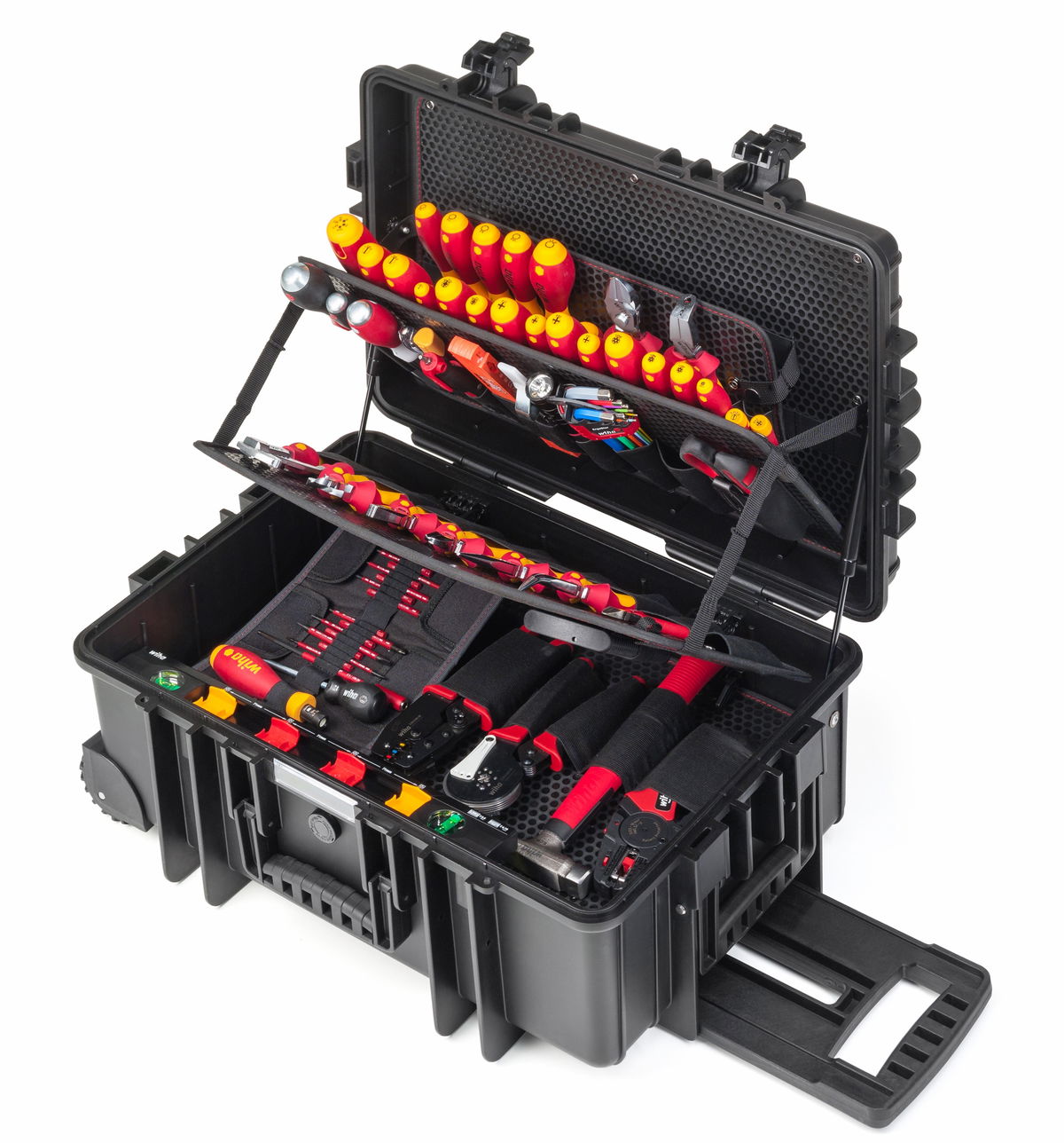 Wiha présente Le véritable coffret à outils pour électricien.