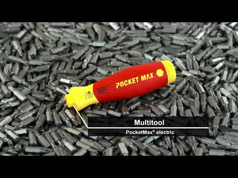 Découvrez le tournevis avec magasin d'embouts PocketMax® electric