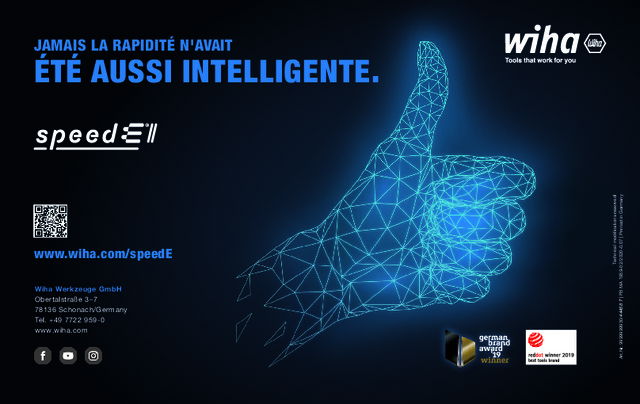 Nouvau speedE ® II : l'e-tournevis de Wiha