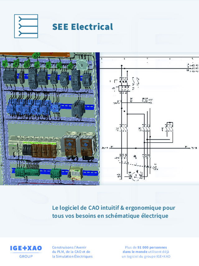 SEE Electrical : le logiciel de CAO intuitif et ergonomique pour tous vos besoins en schématique électrique