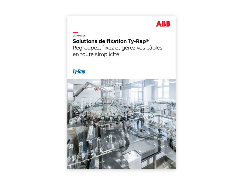 Nouveau catalogue de solutions de fixation Ty-Rap®, une gamme complète de colliers de serrage flexibles et innovants